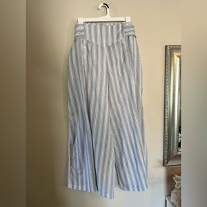 Linen Striped Pants